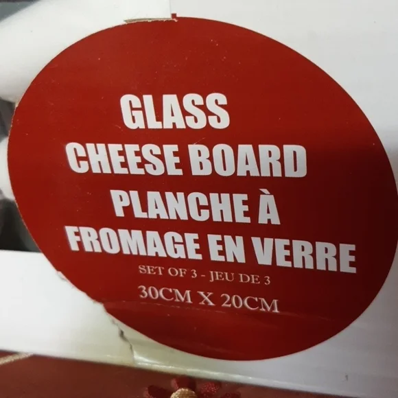Glass Cheeseboard - Picture 3 of 3